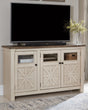 Furniture City - MS - Ashley Furniture - Bolanburg 60" TV Stand - 60" / White/Weathered Gray - W647-38