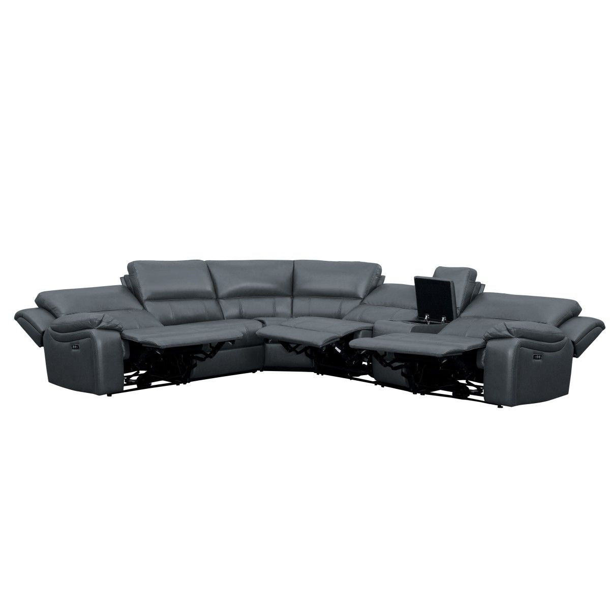 Falun - 6 Piece Modular Power Reclining Sectional