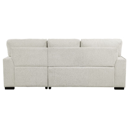 Morelia - 2 Piece Sectional With Pull-Out Bed And Chaise With Hidden Storage