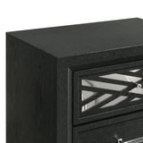 Obsidian - Nightstand - Black