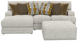 Tori - Sectional With Comfort Coil Seating, Cocktail Ottoman And Accent Pillows Included