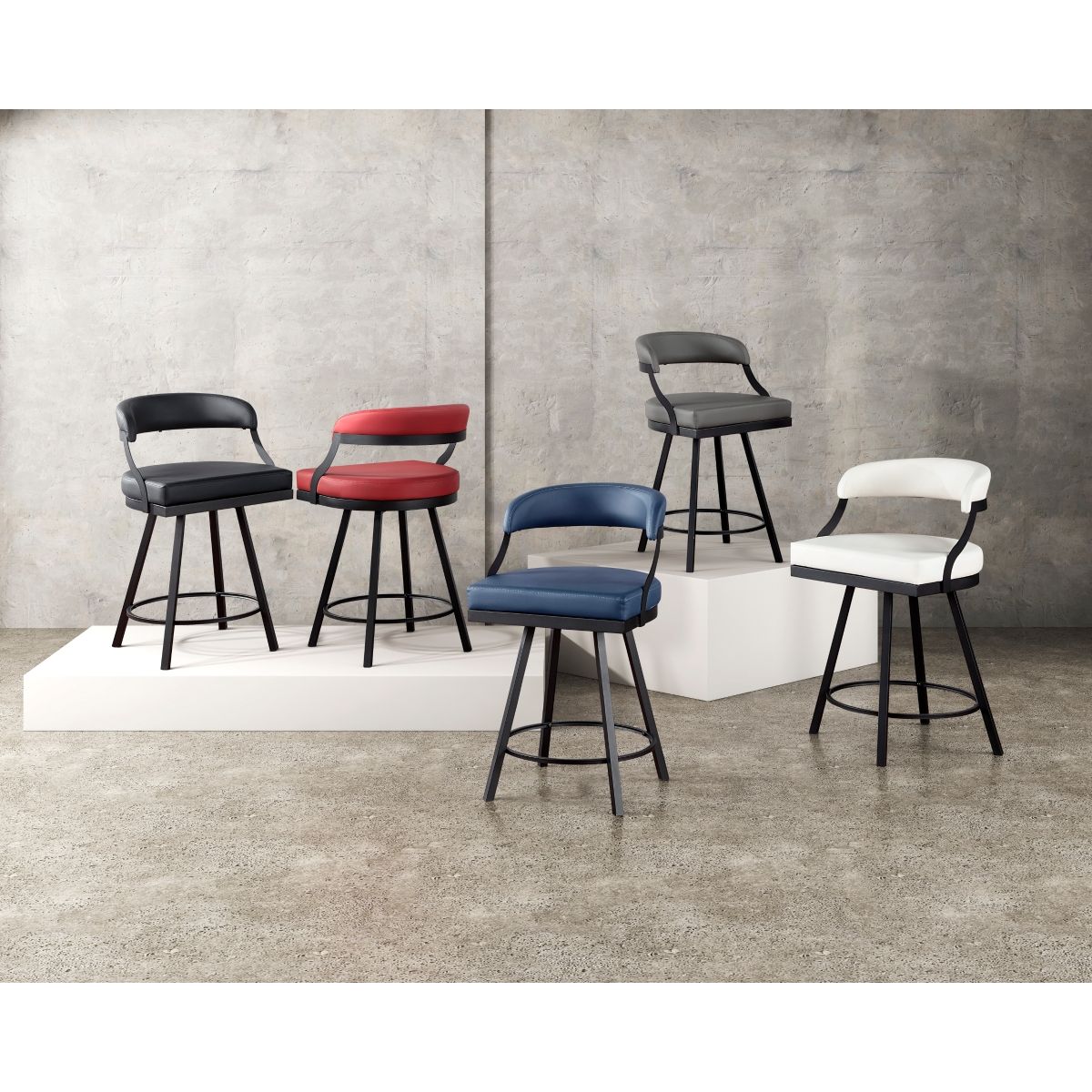 Crowley - Swivel Counter Height Chair (Set of 2)