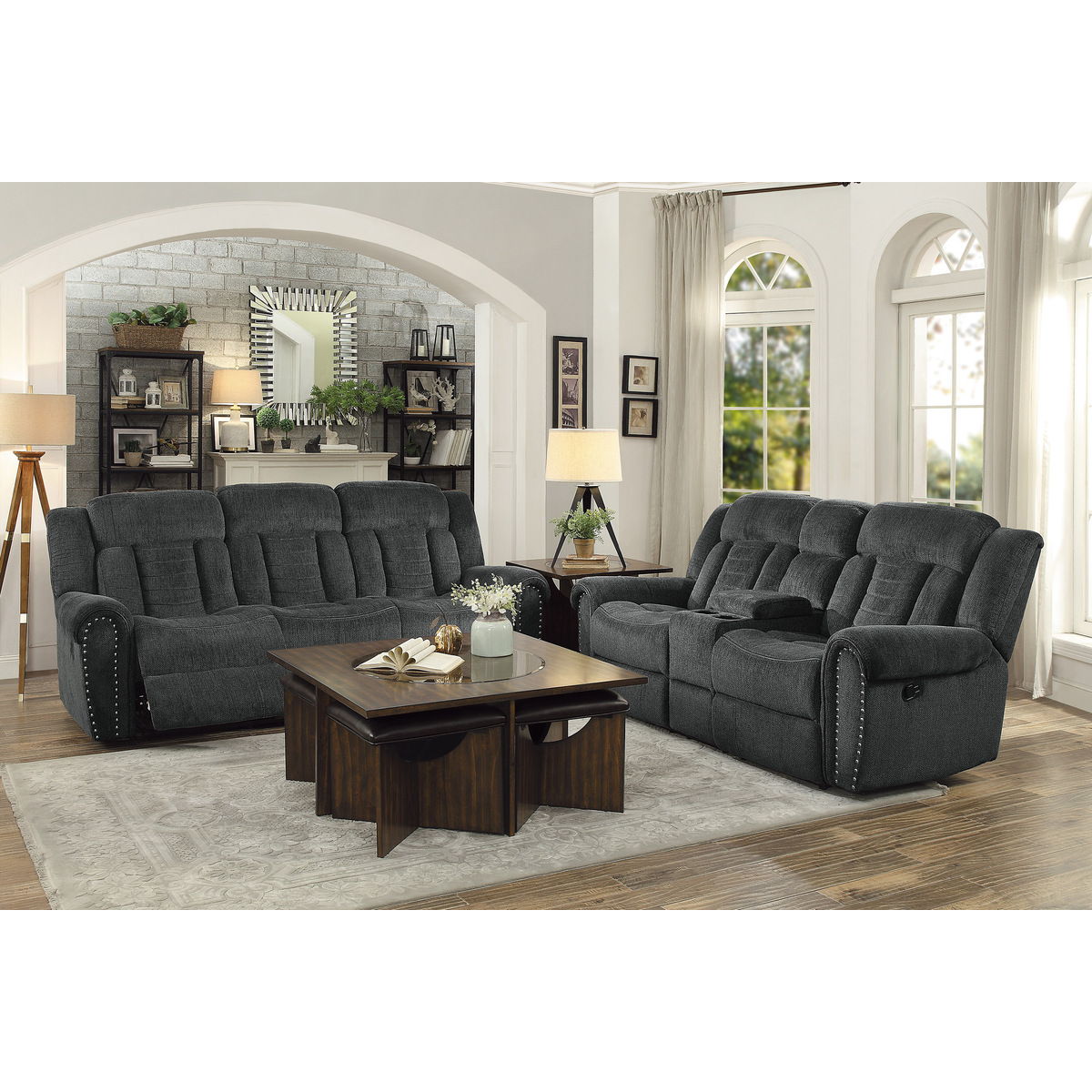 Nutmeg - Double Reclining Sofa