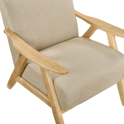 Damala - Accent Chair Light Brown Base