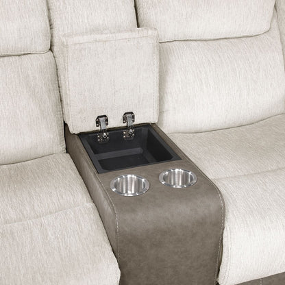Harriette - Double Reclining Loveseat With Center Console