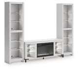 Brollevi - 3-Piece Entertainment Center - White