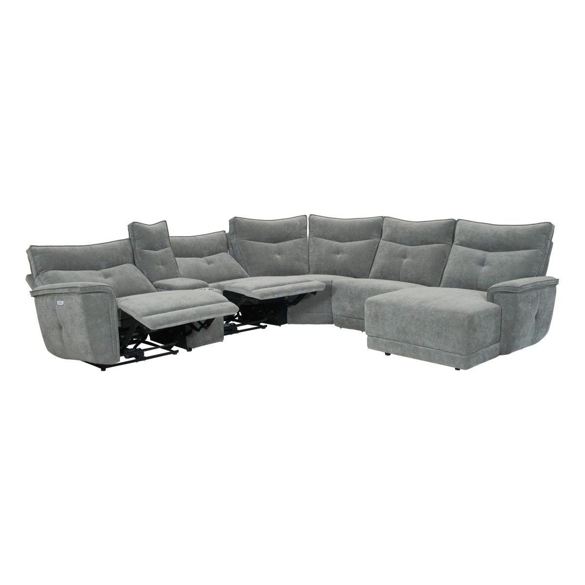 Tesoro - Modular Reclining Sectional With Right Chaise