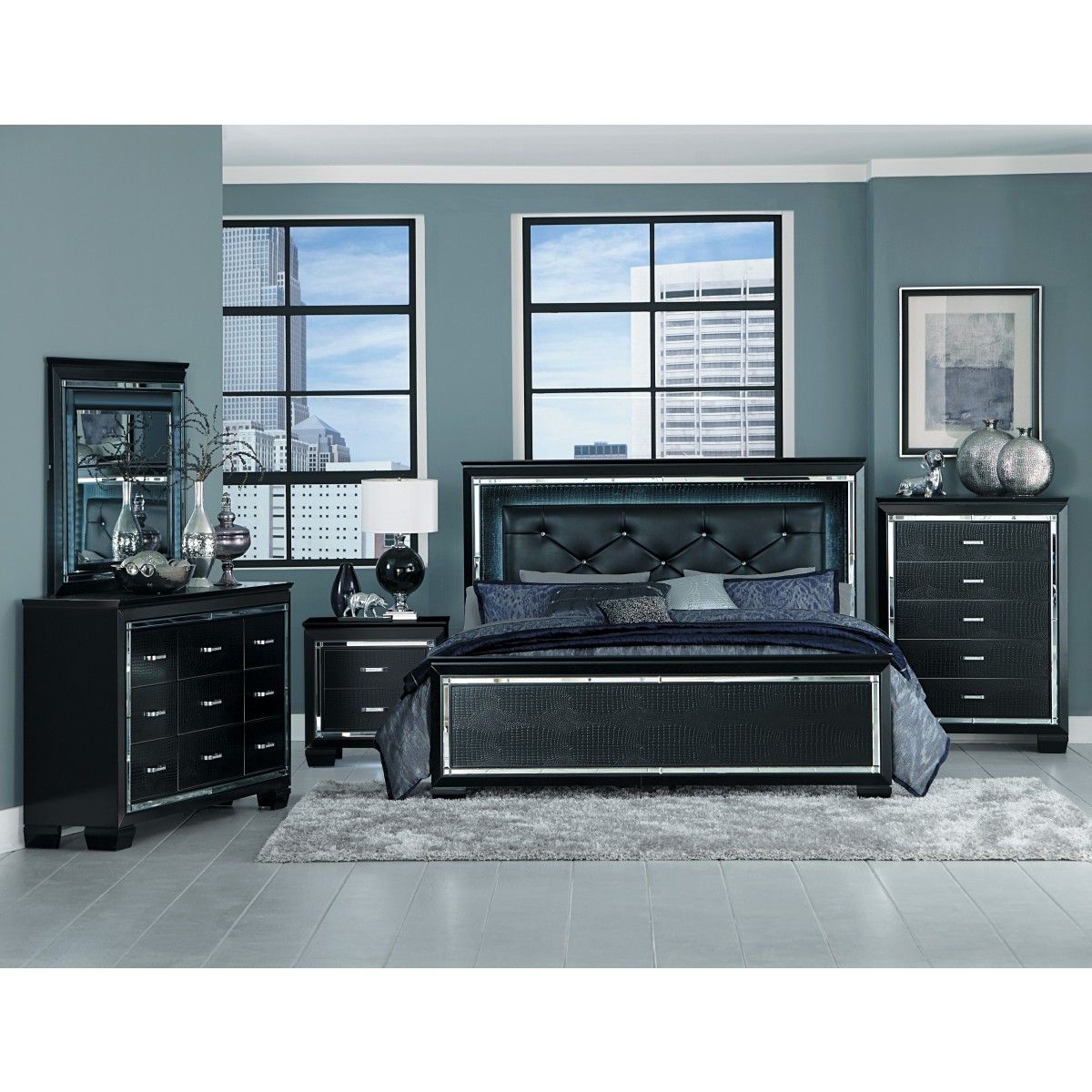 Allura - Bed, LED Lighting