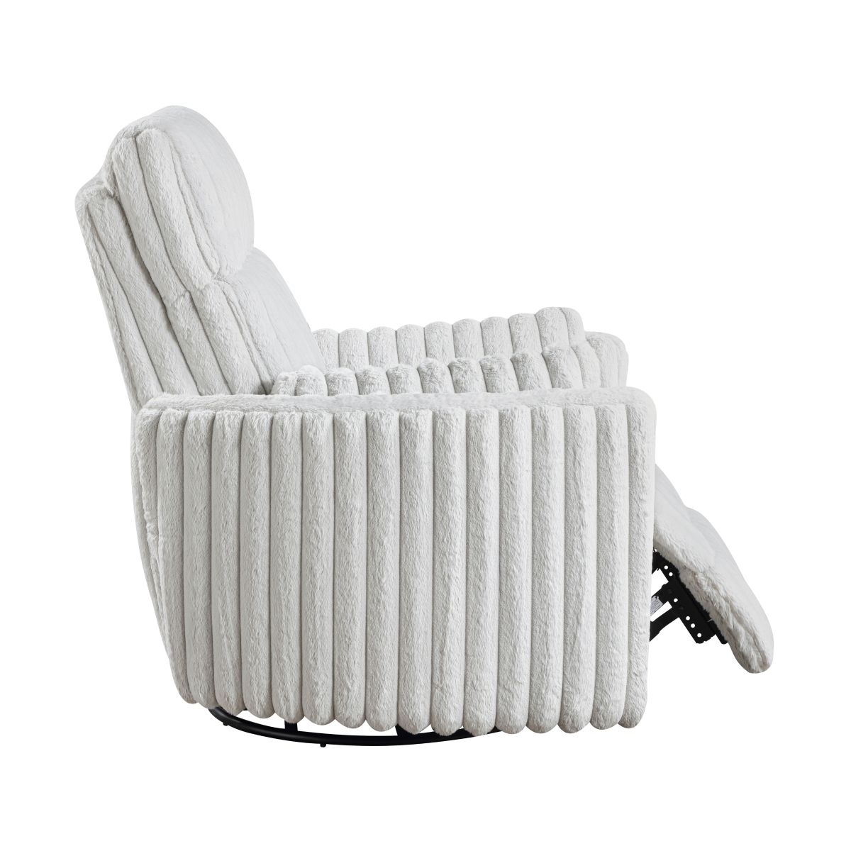 Payton - Swivel Glider Reclining Chair - Gray