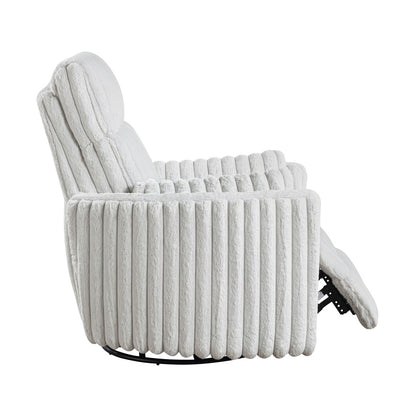 Payton - Swivel Glider Reclining Chair - Gray