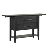 Sable Crest - Drop Leaf Server - Black