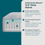 Dream Weaver - 12.5" Hybrid Plush Mattress
