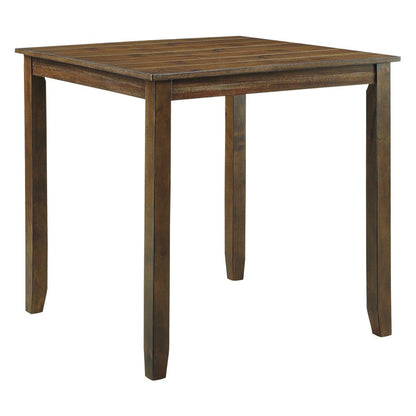 Weston - 5 Piece Pack Counter Height Set - Brown