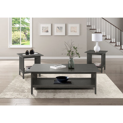Lewiston - 3 Piece Pack Occasional Set - Gray