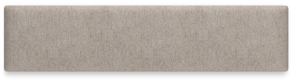 Havonplane - XL Counter Height Upholstered Dining Bench - Brown