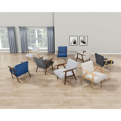 Omara - Accent Chair Light Brown Base
