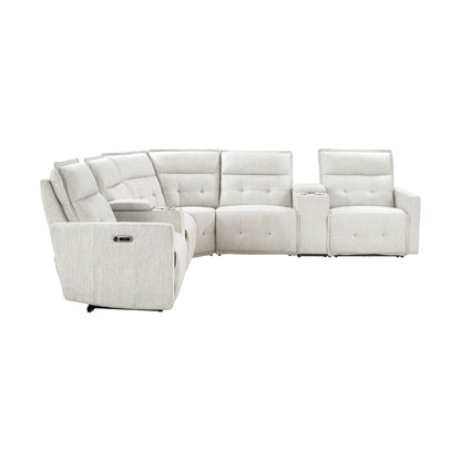 Salida - Modular Power Reclining Sectional With Power Headrests