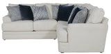 Polaris - Sectional With Comfort Coil Seating And Accent Pillows Included