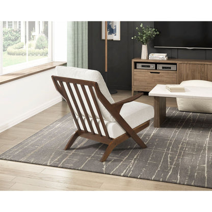 Lennox - Accent Chair - Dark Brown Frame