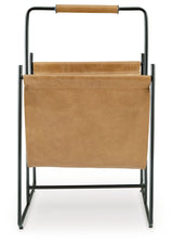 Faronworth - Magazine Rack - Brown / Black