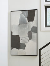 Adilson - Wall Art - White / Gray / Black