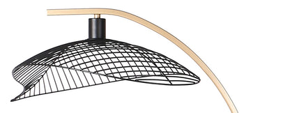 Gilded Canopy - 63 X 26 - Metal Floor Lamp - Painted Gold, White Marble