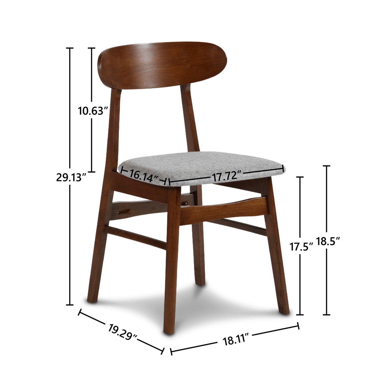 Morocco - Dining Chair With Seat Cushion
