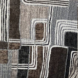 Quinn - 3 Piece Reclining Sectional With 4 Reclining Seats, Storage Arms, Storage Console With Lights, And Drop Down Table - Nature