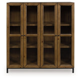 Wrenridge - Accent Cabinet - Gray Brown