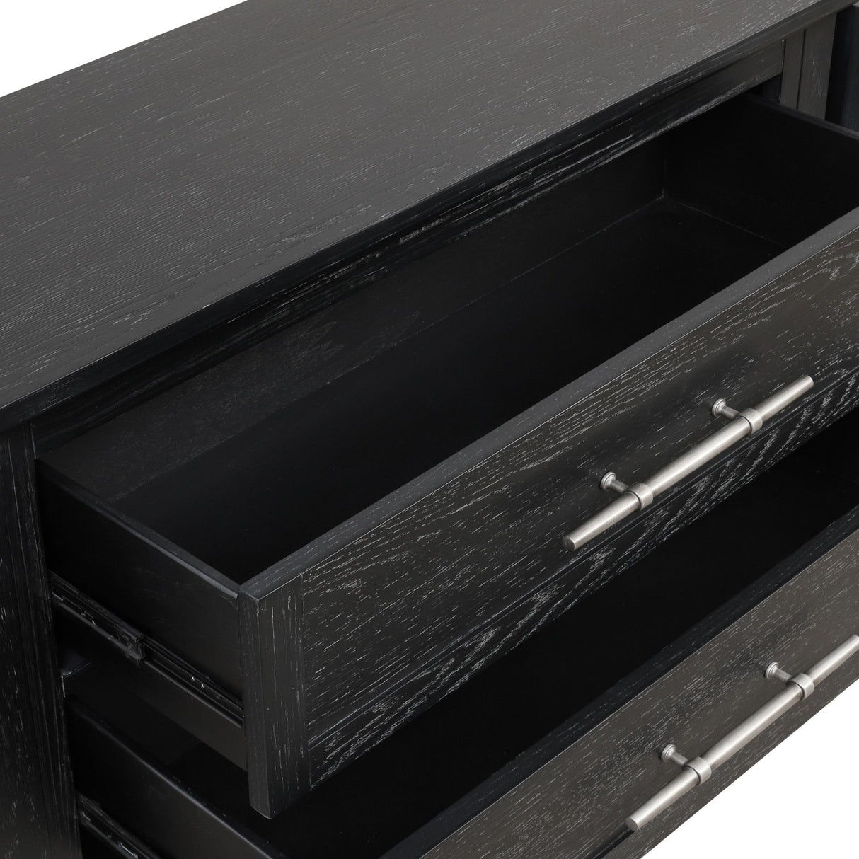 Sable Crest - Drop Leaf Server - Black