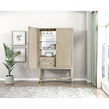 Genoa - Bar Cabinet - Oak