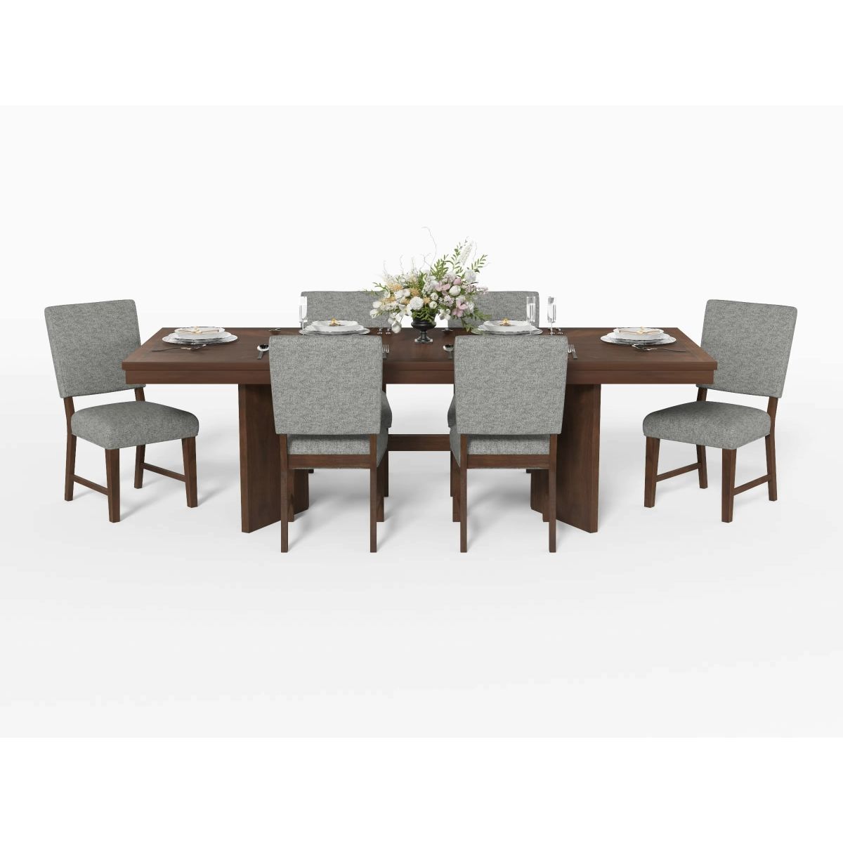 Franco - Side Chair (Set of 2) - Gray