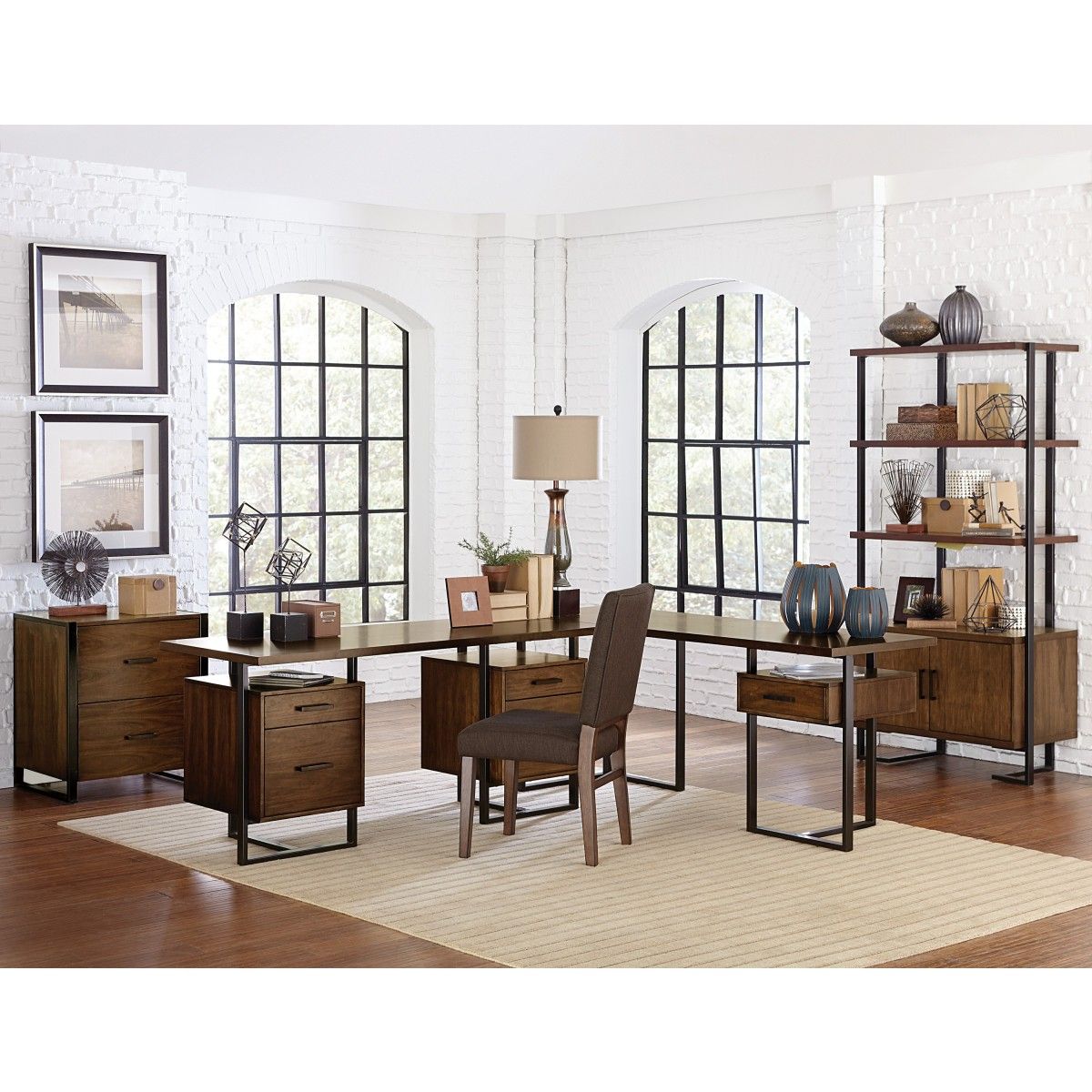 Sedley - Return Desk - Brown
