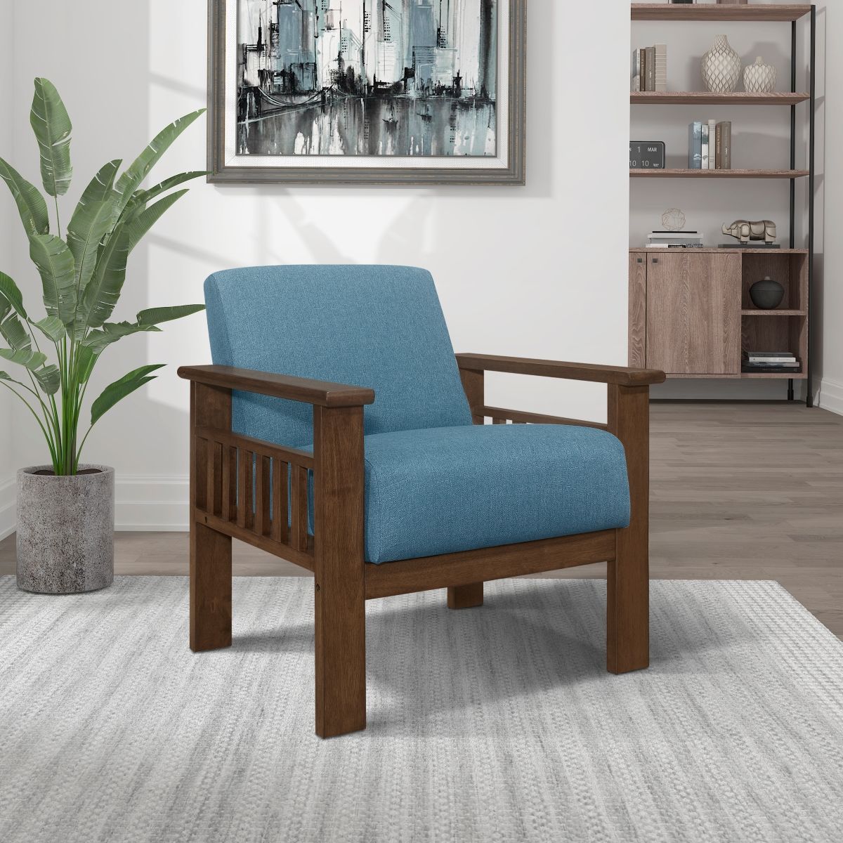 Helena - Accent Chair With Storage Arms