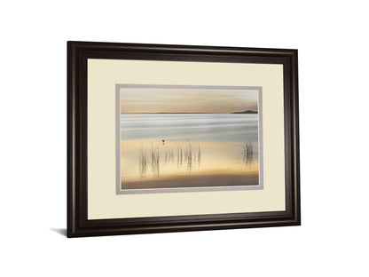 Golden By Marvin Pelkey - Framed Print Wall Art - Beige