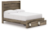 Elbrim - Panel Storage Bed