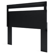 Finch - Queen Panel Headboard - Black