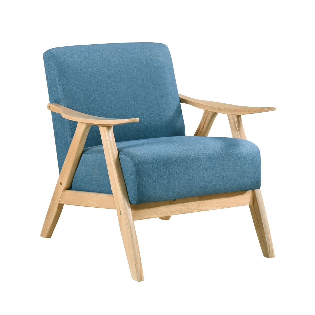 Damala - Accent Chair Light Brown Base