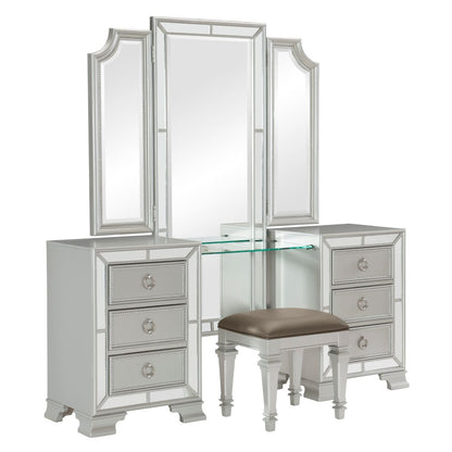 Avondale - Vanity Stool - Gray