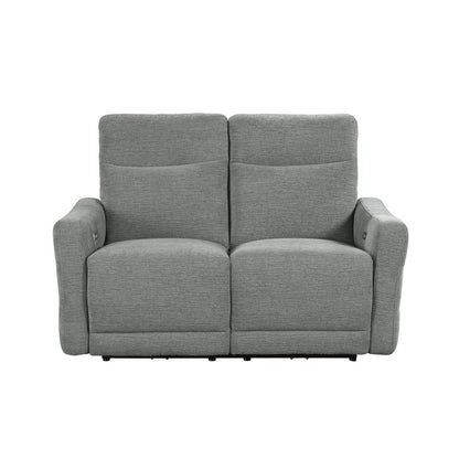 Edition - Power Sofa & Loveseat - Gray