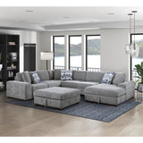 Raife - Sectional With Ottoman