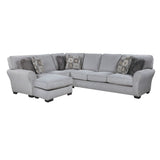 Kieran - 2 Piece Reversible Sectional - Gray
