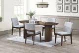 Kody - 79" Oval Fixed-Top Dining Table Set