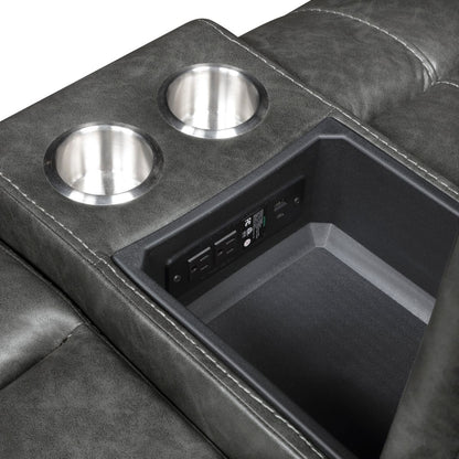 Newnan - Double Glider Reclining Loveseat