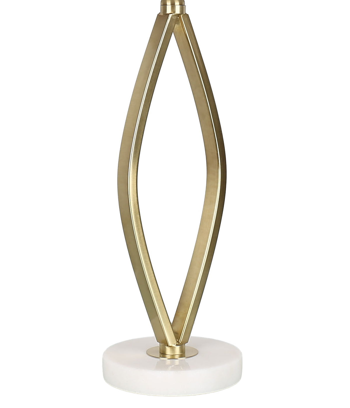 Meadow Silhouette - 29 X 15 - Metal Table Lamp (Set of 2) - Soft Gold, White Marble