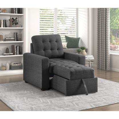 Mccafferty - Chair With Pull-Out Ottoman