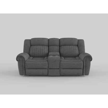 Brennen - Double Reclining Loveseat With Center Console
