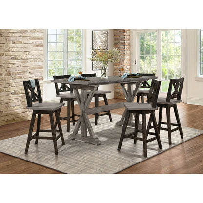 Amsonia - Swivel Counter Height Chair (Set of 2)