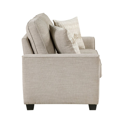 Zander - Sofa & Loveseat - Taupe
