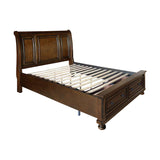 Cumberland - Sleigh Platform Bed With Footboard Storage